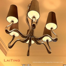 Lustre de cristal com 6 luzes, medidas de luz de teto LT-85374